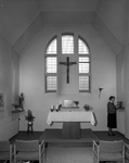 814854 Interieur van het klooster Maria-Oord (Rozenstraat 19) te Zeist: kapel.